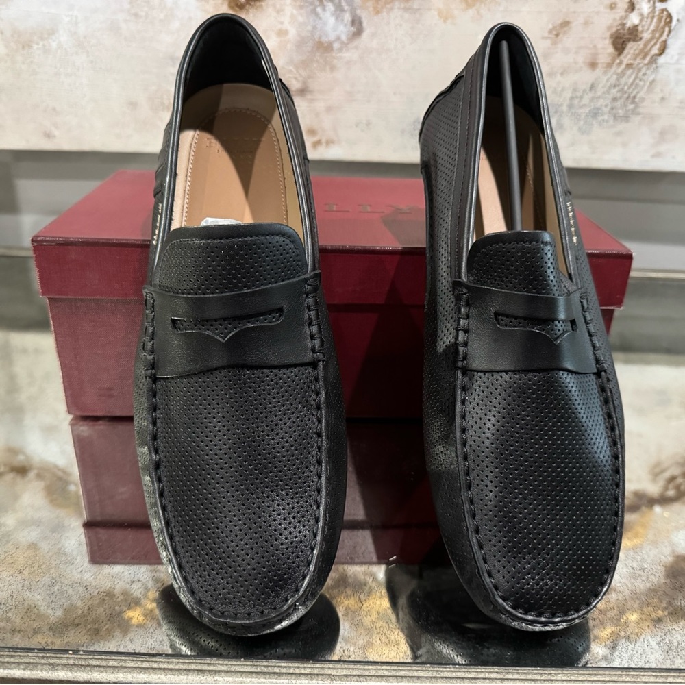 Bally Men’s Black Draven Shoes Size 11
